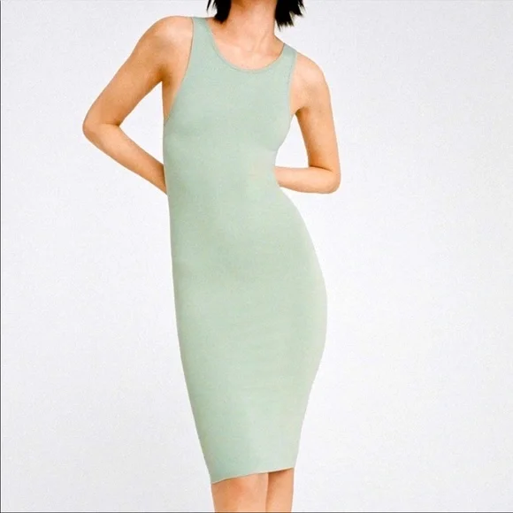 easy knit fabric dress pattern Aubrey Twirl Dress Pattern main image 1